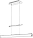 Quoizel PCSK136C Skyline Modern Linear Island Chandelier, 1-Light, LED 30 Watts, Polished Chrome (3" H x 37" W)
