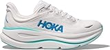 Hoka Men's Bondi 9 Sneaker, White Blue, 10.5