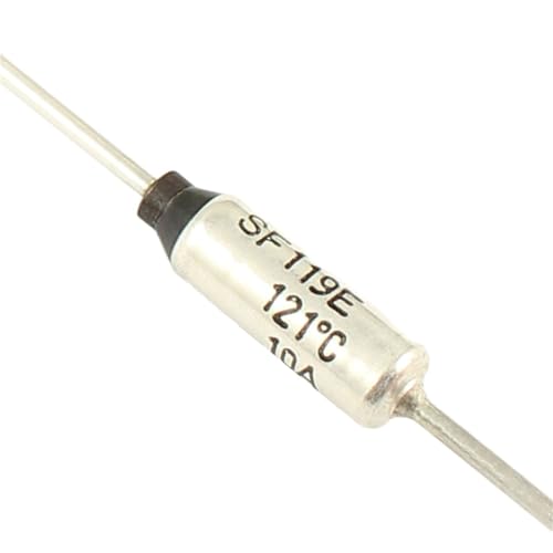 Fusible thermique SF119E TF pour stopper la surchauffe électrique de vos moteurs de 10 A lot de 10