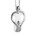 Sterling Silver"Loving Family" Mother with One Child Pendant Necklace, 18"