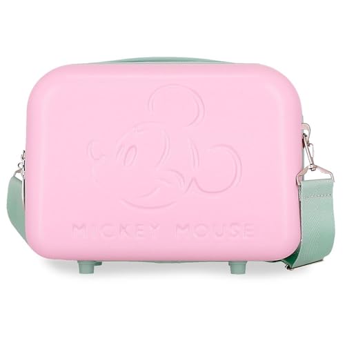 Joumma Disney Mickey Crazy Trip Nececer Adaptable Azul 29x21x15 cms Rígido ABS 9,14L 0,83 kgs