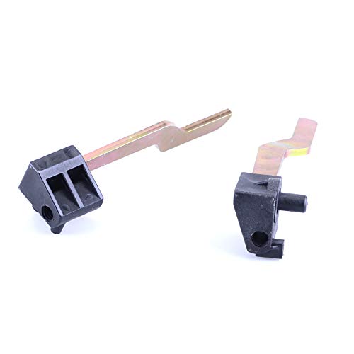 Image of A Pair Top Lock Latch Lever Repair Kit RH LH Replacement for BMW E46 325Ci 330Ci M3 2000-2006 Convertible Models Only Left and Right (golden black)