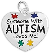 Autism Awareness Charm - Embrace Autism with Varied Designs - Support Important Campaigns - Ideal for Support Groups, Fundraising, and Thoughtful