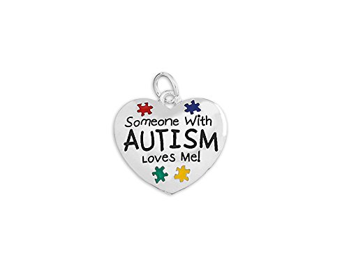 Unique Handmade Autism Awareness Charm - Ideal DIY Bracelet & Necklace Addition - Raise Awareness & Show Support - Ideal Gift for Autism Advocates