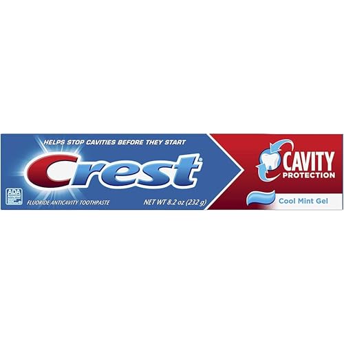 Crest Toothpaste Cavity Protection Cool Mint Gel (Pack of 3)