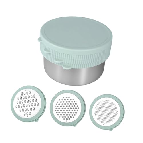Rallador manual para cocina con contenedor e innovador diseño miniatura 6