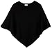 Produktbild Vila Damen VIJENEVE O-Neck Knit SU-NOOS Poncho, Black, ONESZ