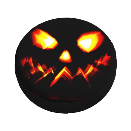 Image of Ghost Face Spare Tire Cover Weatherproof Universal Halloween Decorations Wheel Protectors Wheel Covers for Rv Camper Travel Trailer SUV Truck 17 Inch