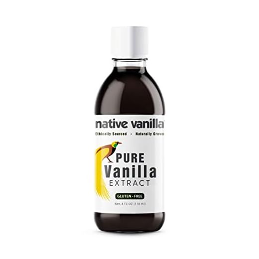 Extracto de vainilla pura - 118ml (4 oz) - Hecho de vainas de vainilla de primera calidad - Para chefs y cocina casera, hornear y hacer postres - Hecho con vainas de vainilla real