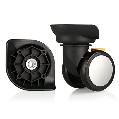 Luggage Wheels,Universal Luggage Casters,1 Pair Luggage Wheel Replacement Spare Spinner Caster for Suitcase Wheel Repair (W203)