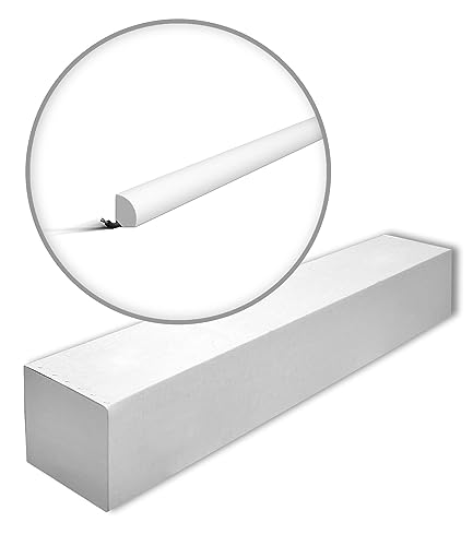 Plinthe FL6 polystyrène HD pour rénover salon et chambre