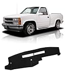 FIILINES Dash Cover Fit for Chevrolet Silverado/GMC Sierra C1500 C2500 C3500 K1500 K2500 K3500 1988-1994, 1992-94 GMC Yukon/Chevy Blazer Suburban Dashboard Mat for Silverado Accessories