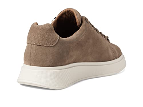 Image of BOSS Mens Suede Sneakers with Rubber Sole