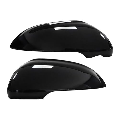 Couvercle de miroir d'aile de porte VW Passat B8, boîtier rétroviseur noir brillant 2015-2026