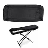 APPLICATION POLYVALENTE : Cette housse pour piano s'adapte à la plupart des marques de pianos numériques et convient à la majorité des claviers à 88 touches, offrant une couverture complète. Elle offre une protection totale, permettant à votre piano de rester comme neuf.