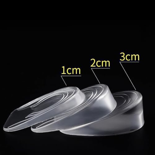 2 Piezas Plantillas de Gel de Silicona para Aumento de Altura 2 cm miniatura 3