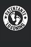 patines luna rayo de sol  Patentante Loading Notizbuch (liniert) Patin