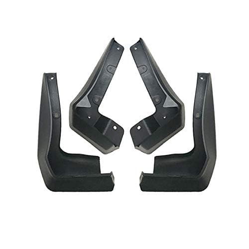4-Piece Black Mud Flaps / Splash Guards For Honda Civic Hatchback 2017-2021 – Direct Fit Set
