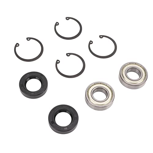 Kit de vedação de rolamento de eixo traseiro, alto desempenho, 611931, 2 pacotes, aço à prova de fer