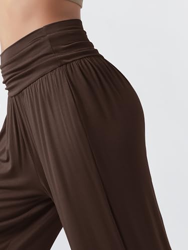 Image of ODODOS Women's Wide Leg Palazzo Lounge Pants with Pockets Light Weight Loose Comfy Casual Pajama Pants-26 /28 /30 inch /32 inch Inseam