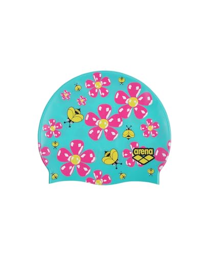 Image of Arena Classic Junior Silicone Unisex Swim Cap for Girls and Boys Comfortable Durable Kids' Pool Bathing Cap