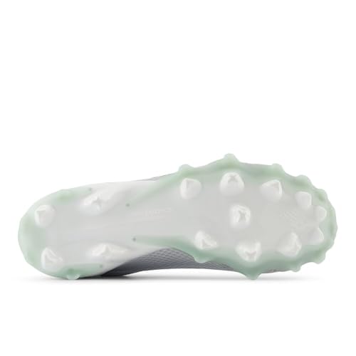 New Balance Women's FreezeLX V5 Low Lacrosse Shoe, White/Black/Silver Metallic, 10 M