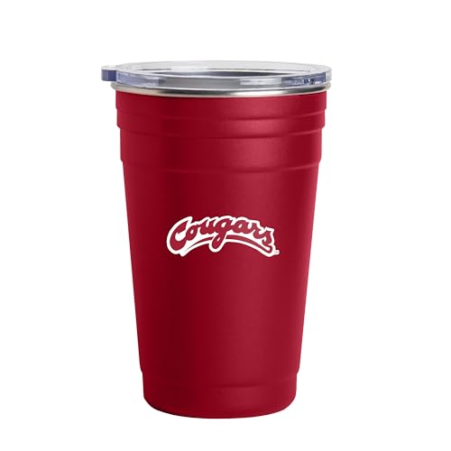 Image of Logo Brands NCAA 22 oz Stainless Steel Tailgate Cup -Double Wall Vacuum-Sealed Durable For Hot & Cold Drinks, Perfect for Gameday & Tailgating