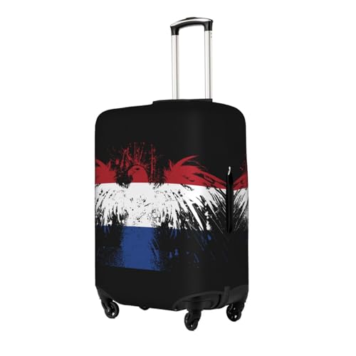 Travel Luggage Cover Netherlands Flag Fashion Washable Baggage Suitcase Protector Fit For Luggage X-Large2