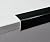 LaRolls Inside Outside Corner Molding Trim & Edge Protector, Peel and Stick, Flexible, Self -Adhesive, Wall Moulding for Baseboard Countertop Door Frame Decoration, Matte Black, 10ft, AD416B1