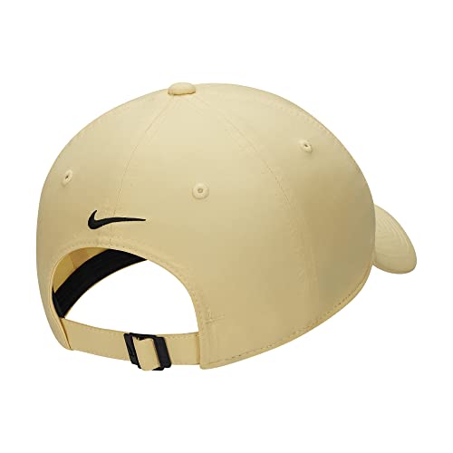 Image of Nike Dri-FIT Legacy91 Adult Unisex Golf Hat (US, Alpha, One Size, Lemon Wash /Black)