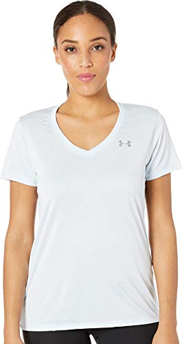 Image of Under Armour Womens Tech V-Neck Twist Short-Sleeve T-Shirt