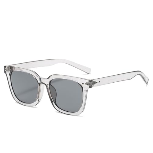 Lunettes de soleil vintage monture transparente légère pour éviter les marques sur le nez
