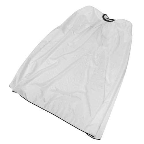 Outanaya Capa Antiestática para Corte de Cabello para Adultos con Largo Extendido Cubriendo los Pies, Capa de Barbero Blanca para Salón y Uso en Casa miniatura 1