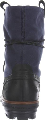 Cole Haan Men's Air Scout Boot, Black Waterproof/Navy Canvas, 9 M US | Image 2