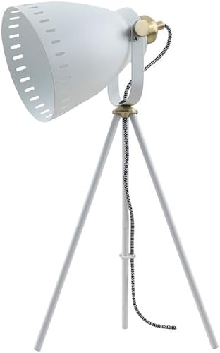 3-Legged Desk Lamp – White, 15 cm