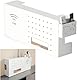 PUIOTEAI Wandbehang Router Verstecken Regal, Router Regal, Router Aufbewahrungsbox, Wand Router Aufbewahrungsbox, Wandmontage Tv Kabel Organizer Box(White)