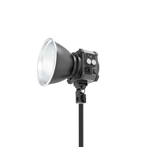 Image of Digitek DCL 400W Combo 300W Bi-Color COB LED Continuous Light with Reflector, Remote /App Control, 2700K-6500K CCT, 0-100% Dimming, 18750LM Output, CRI 95, 12 FX Modes, Bowens Mount Studio Light