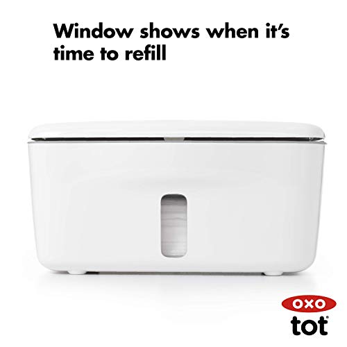 Oxo Tot Perfect Pull Wipes Dispenser - Gray, 1 Count (Pack Of 1) #TOP5