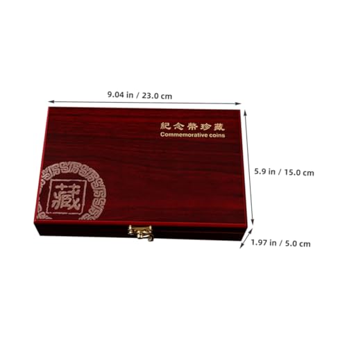 Caja de Madera para Monedas con Diseño Elegante miniatura 2