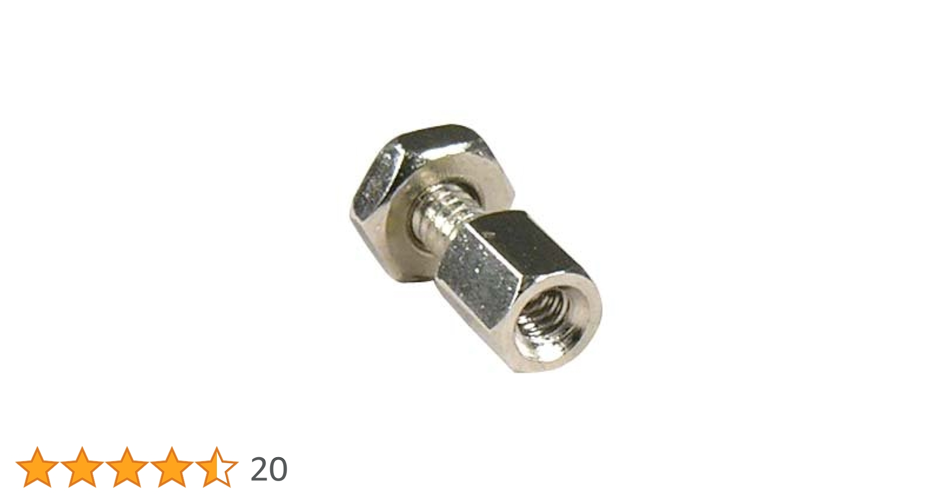 Amazon.co.jp: InstallerParts D-Sub 六角頭ねじ ナット付き 4