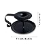 Taper Candle Holders, 2 Count Candlestick Holders, Black Candle Holder Decor