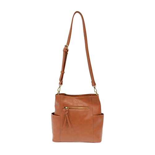Image of Joy Susan Side-Pocket Bucket Bag: Kayleigh Crossbody
