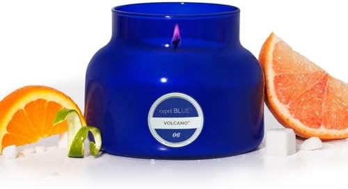 Capri Blue Volcano Scented Candles - Luxury Glass Jar Candles for...