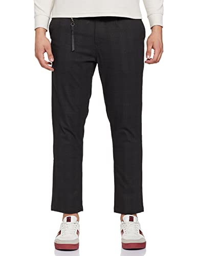 Image of Spykar Men's Slim Fit Trousers