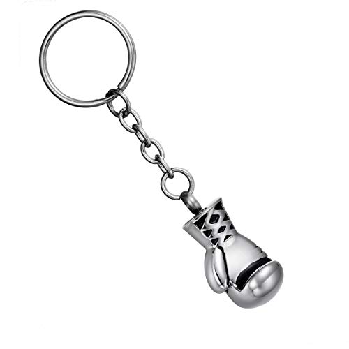 Image of Rocky Inspired Boxing Gloves /Biker Metal Keychain Key Chain for Car Bikes Key Ring