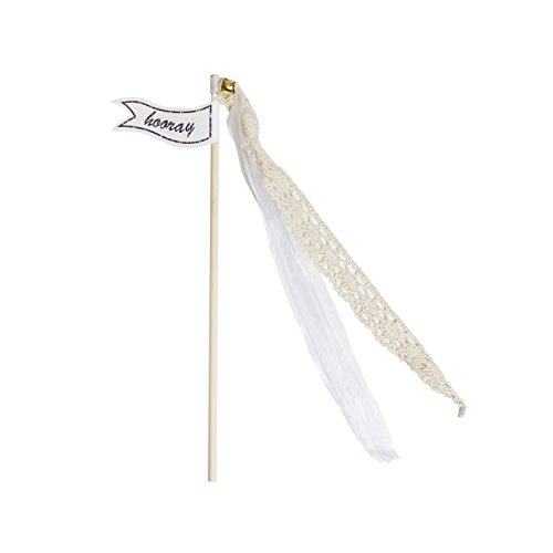 Ginger Ray Vintage Wedding Wands - Confetti Alternative X 10 - Ginger Ray