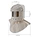 Eyourlife Sand Blasting Hood Mask Helmet Sandblaster Shawl Cap Anti Wind/Sandblaster Tools Dust Protective Face Mask, Canvas (White)