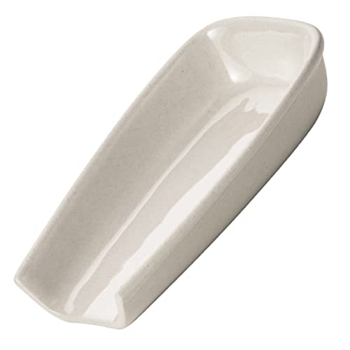 OHPHCALL Practical Tea Spoon Reusable Tea Spoon for Loose Tea Smooth Ceramic Scoop Tea Spoon for Loose Tea Leaves Small Tea Scoop