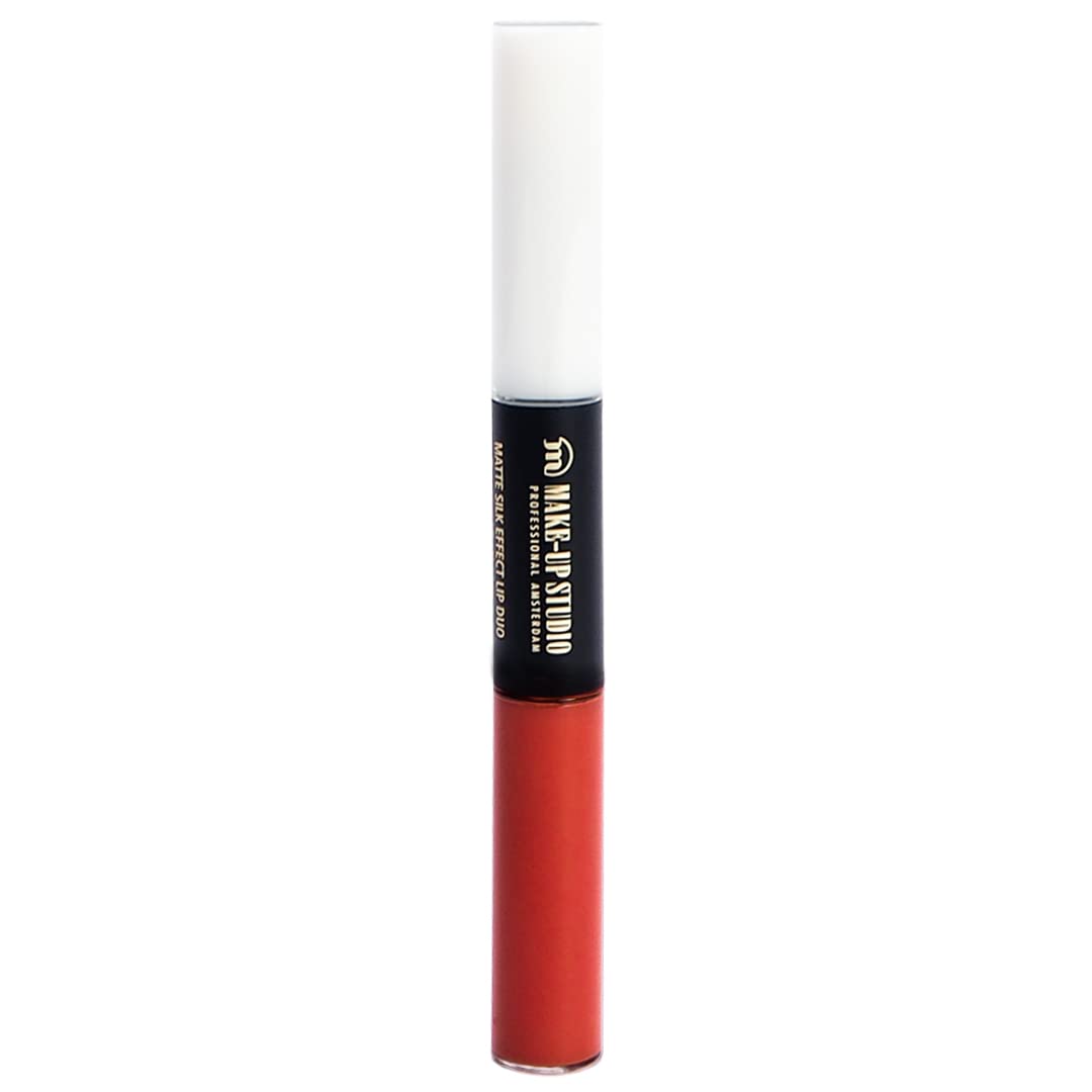 Red Matte Silk Effect Lip Duo - Sincerely By Make-Up Studio For Women - 2 X 0.1 Oz Lipstick