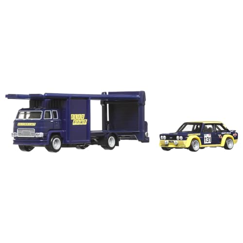 Fiat 131 Abarth Lorry - Hot Wheels Premium 1:64 miniatura 2
